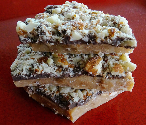 Milk Chocolate Hard Crack Toffee