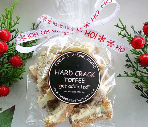 White Chocolate Hard Crack Toffee