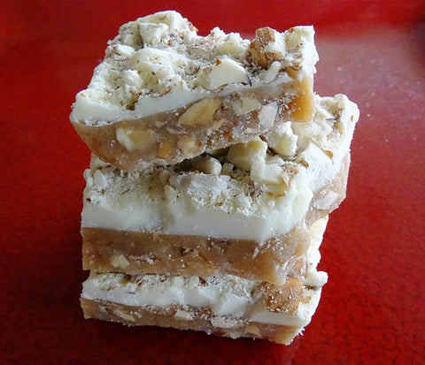 White Chocolate Hard Crack Toffee